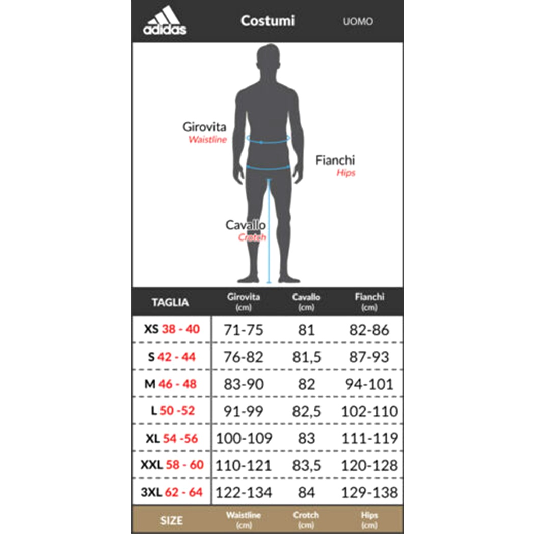 ADIDAS SHORT DA NUOTO 3-STRIPES SWIM COSTUME BAGNO UOMO MARE BOXER GQ1103