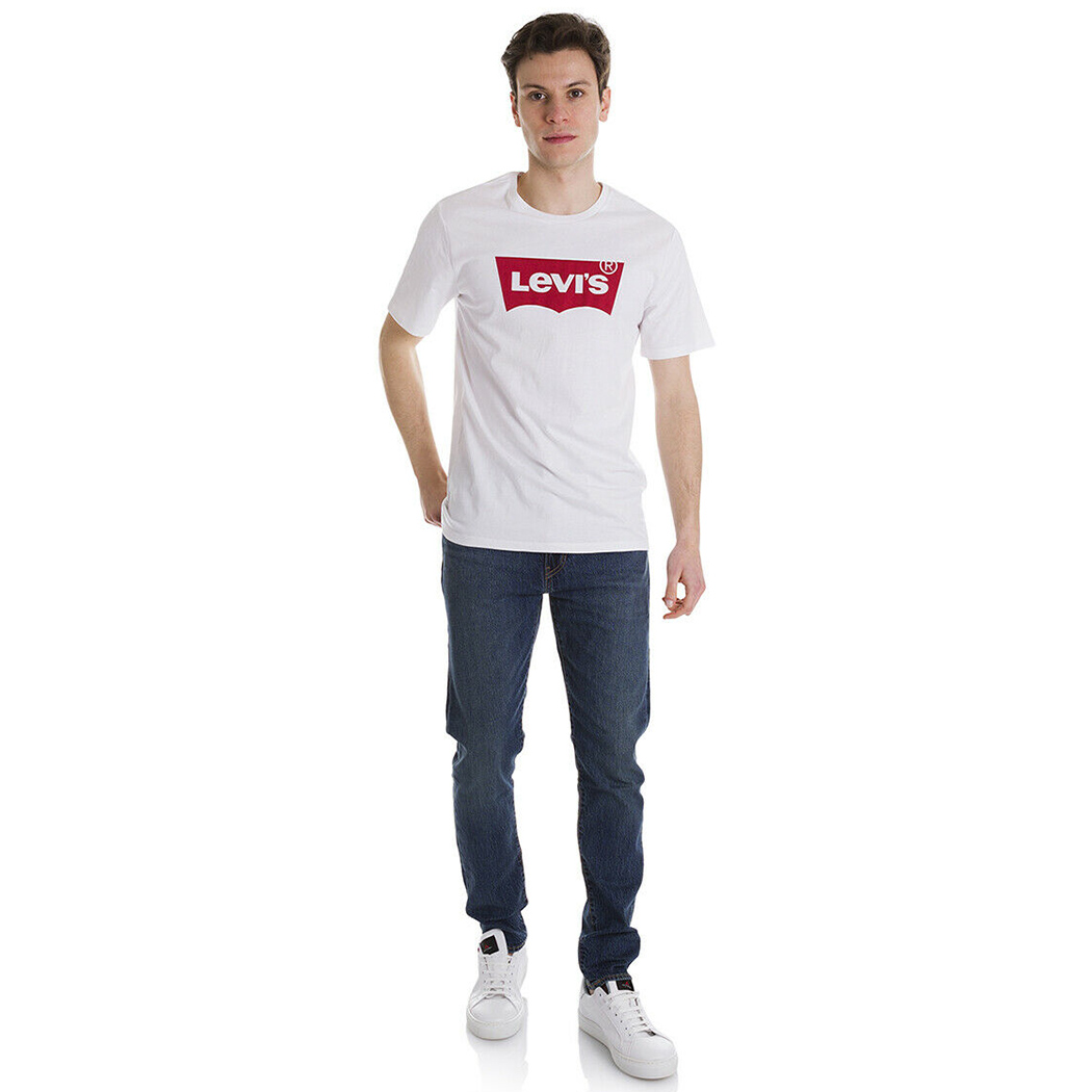 LEVI\'S T-SHIRT UOMO MAGLIA COTONE SPORT MAGLIETTA LOGO STAMPATO 177830140