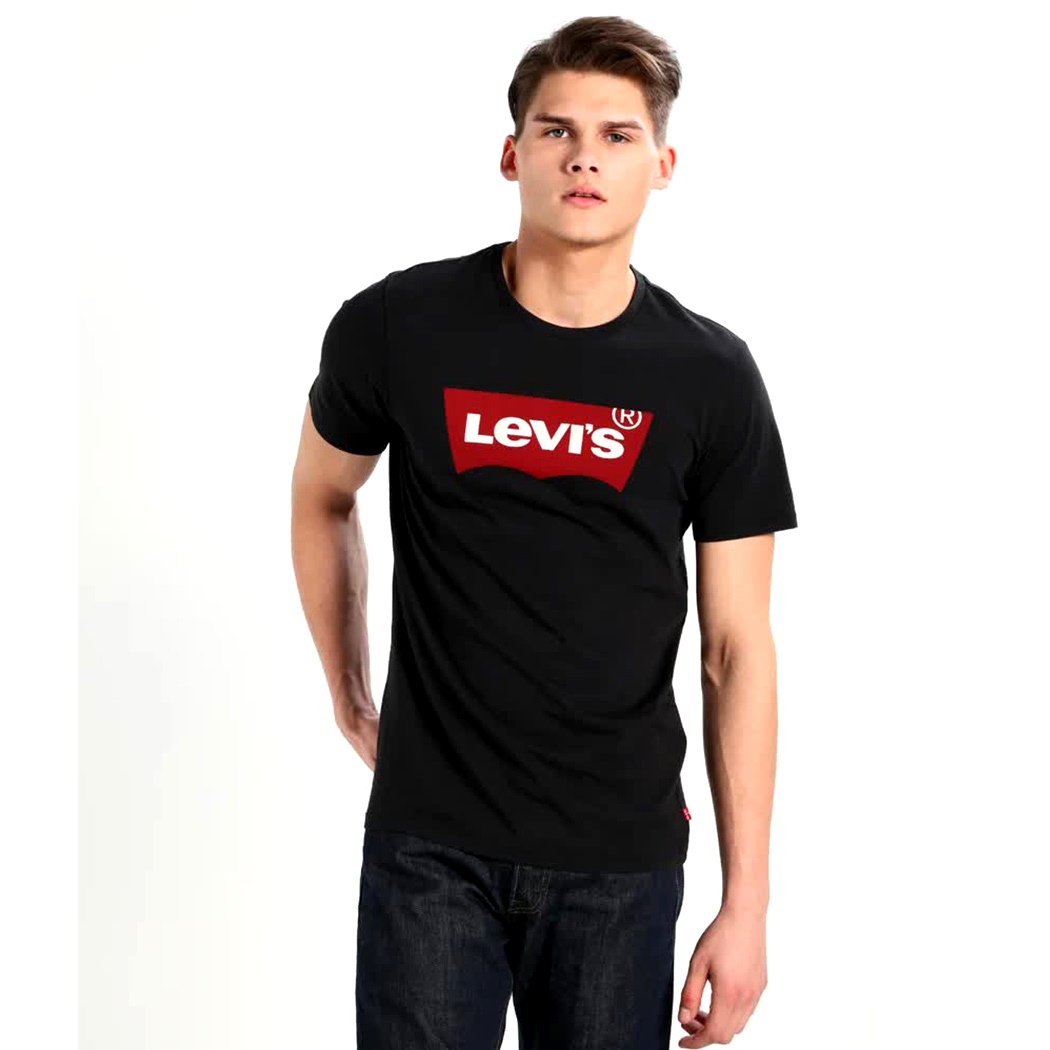 LEVI\'S T-SHIRT UOMO MAGLIA COTONE SPORT MAGLIETTA LOGO STAMPATO 177830137