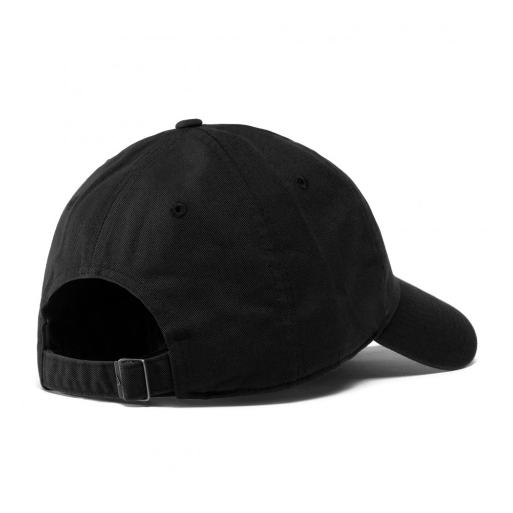 NIKE CAPPELLINO BASEBALL BERRETTO VISIERA UNISEX LOGO NERO SWOOSH CAP 913011-010