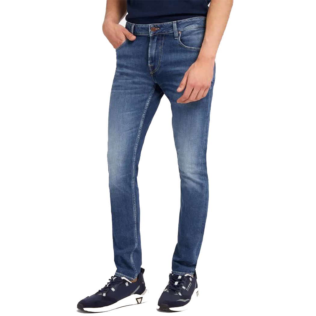 GUESS JEANS CHRIS PANTALONI DENIM SLIM UOMO COTONE STRETCH SKINNY M2YA27D4Q42