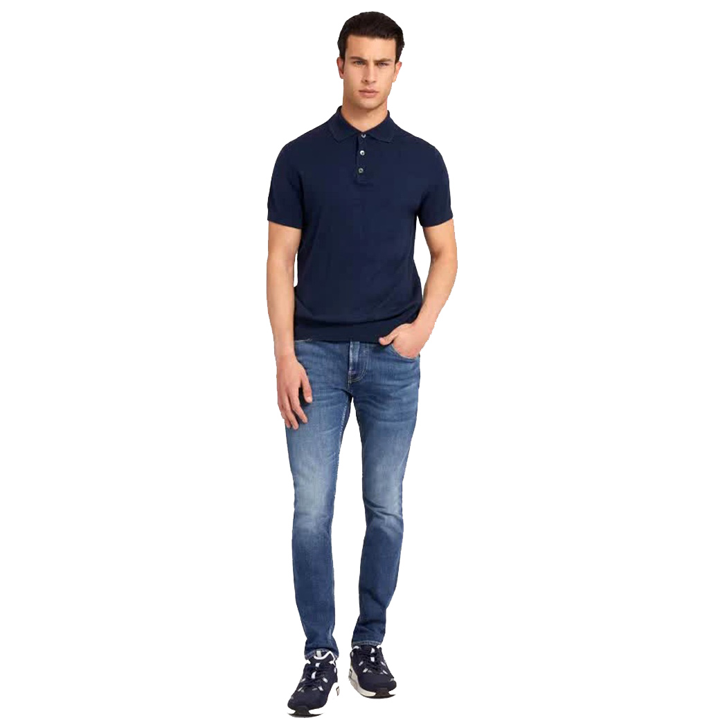 GUESS JEANS CHRIS PANTALONI DENIM SLIM UOMO COTONE STRETCH SKINNY M2YA27D4Q42