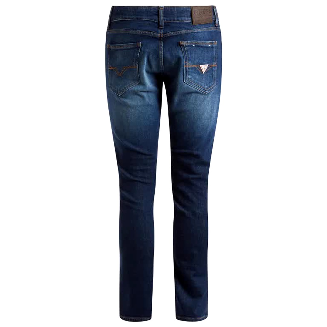 GUESS JEANS MIAMI PANTALONI DENIM SLIM UOMO COTONE STRETCH SKINNY M2YAN1D4Q41