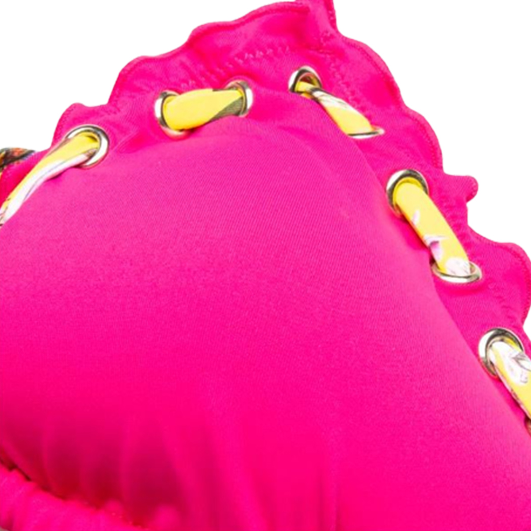 LIU JO BIKINI CON LACCETTI OCCHIELLI COSTUME DA BAGNO DONNA MARE PISCINA VA2059
