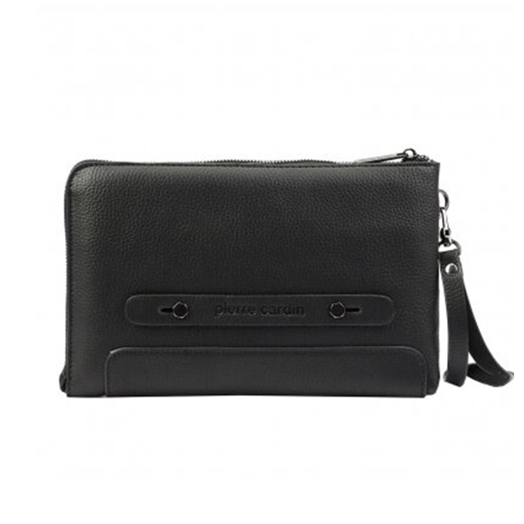 PIERRE CARDIN POCHETTE UOMO A MANO BORSA BORSELLO POLSIERA MARSUPIO 002 IZA299
