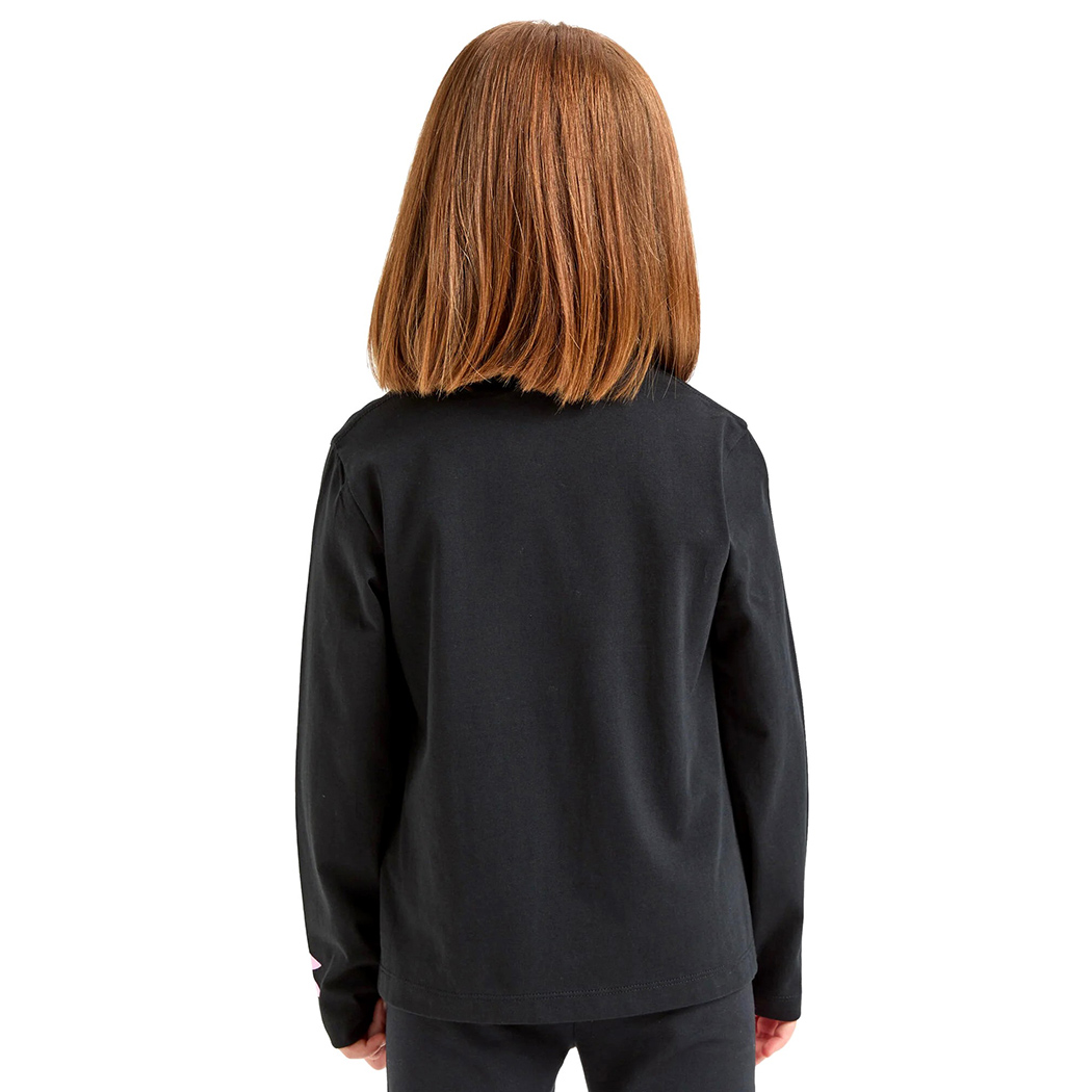 DIADORA JG.T-SHIRT LS GLEE MAGLIA BAMBINA COTONE MANICA LUNGA 102.178707