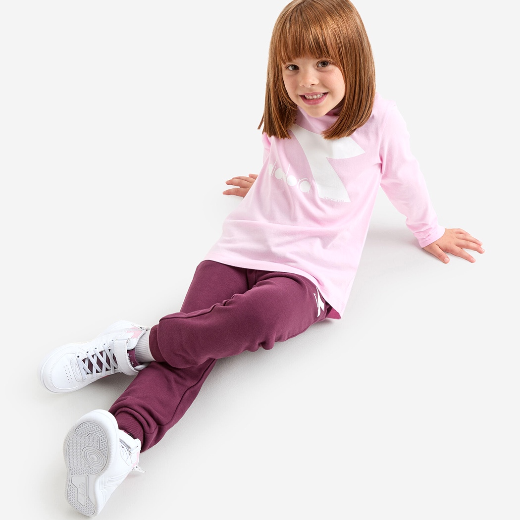DIADORA JU.T-SHIRT LS CHROMIA MAGLIA BAMBINI COTONE MANICA LUNGA 102.178712