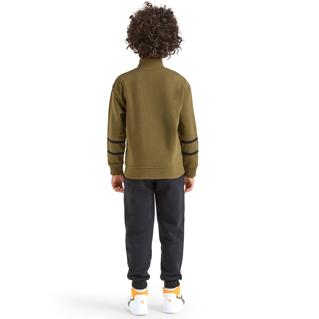 DIADORA JB TRACKSUIT HD FZ CHROMIA TUTA FELPA COMPLETO BIMBI INVERNO 102.178715