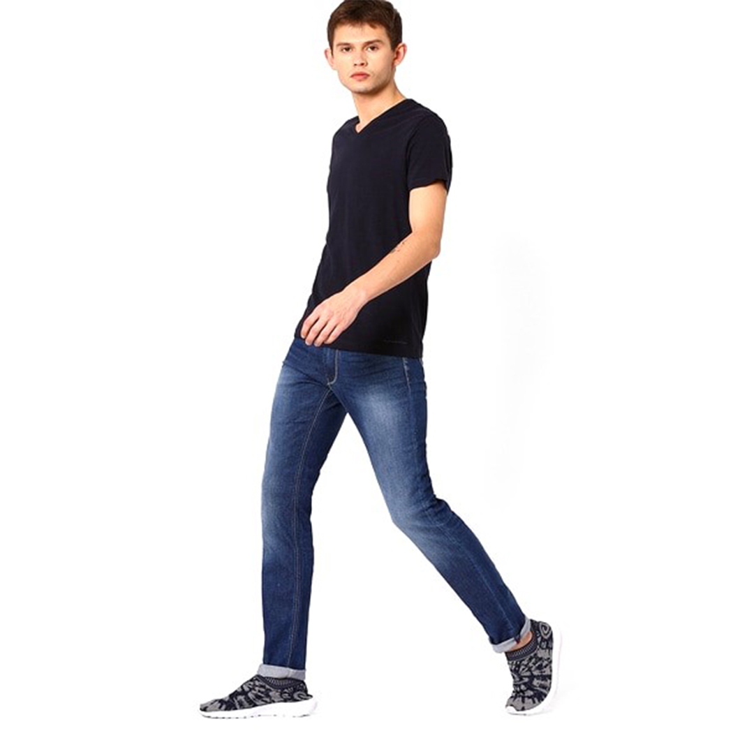 GAS JEANS UOMO MAN PANTALONI BLUE DENIM MODA COTONE STRETCH ANDERS K WK79