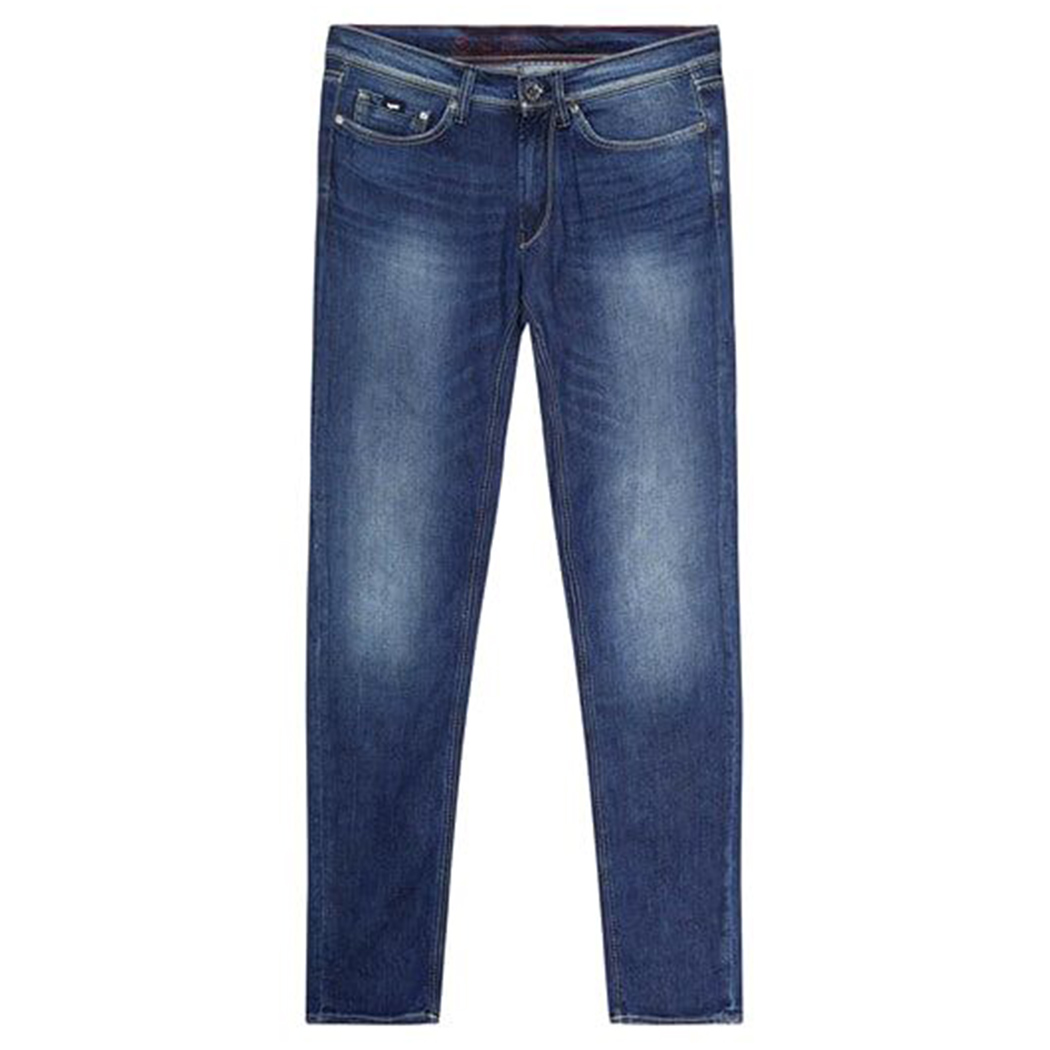 GAS JEANS UOMO MAN PANTALONI BLUE DENIM MODA COTONE STRETCH ANDERS K WK79