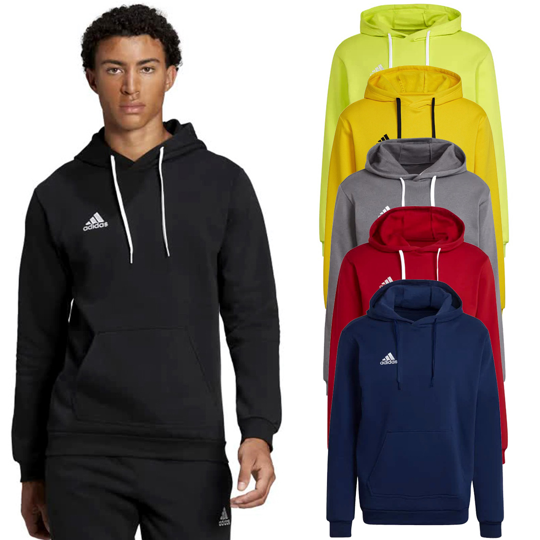 ADIDAS FELPA CAPPUCCIO SWEATSHIRT TASCA UOMO BOY SPORT ENT22 HOODY