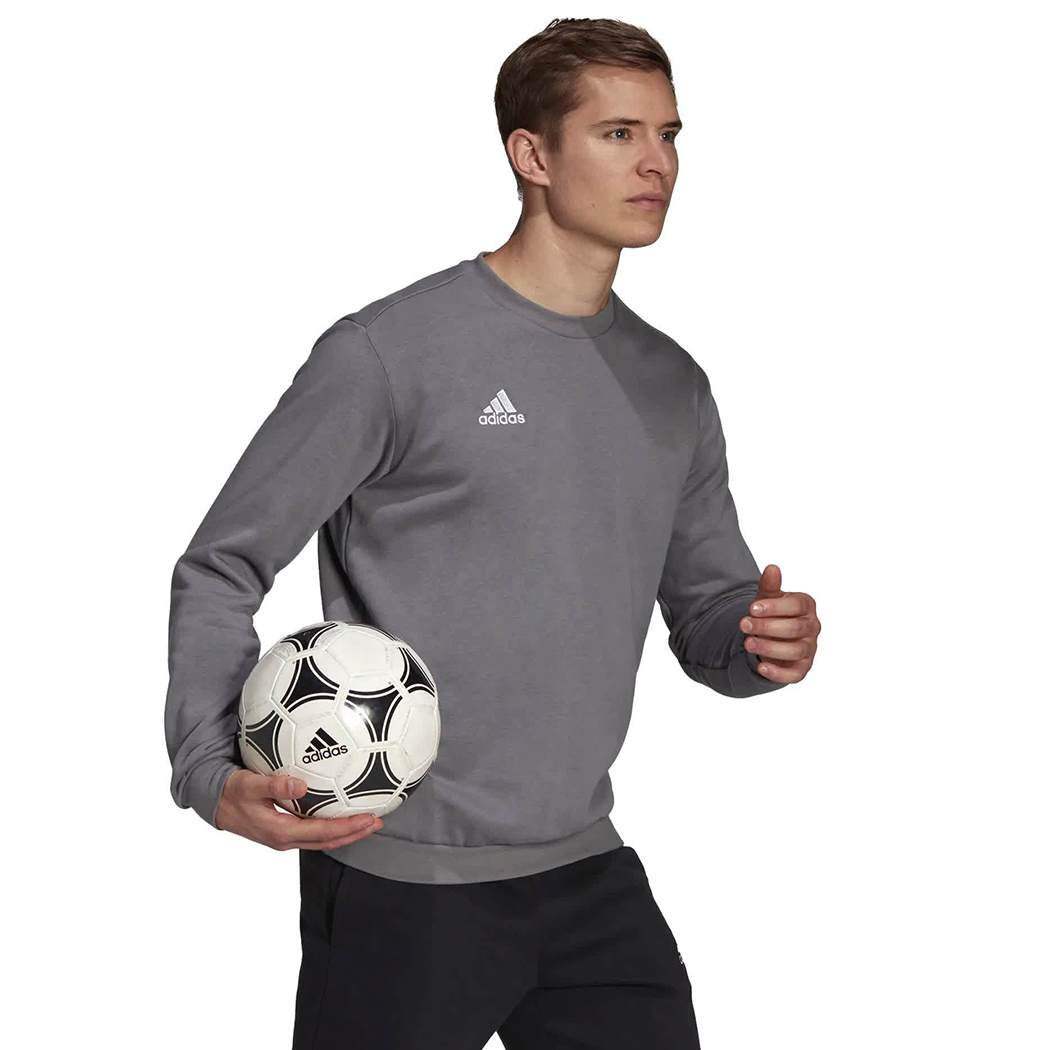 ADIDAS FELPA GARZATA ENTRADA 22 UOMO GIROCOLLO BOY SPORT MAGLIA SW TOP