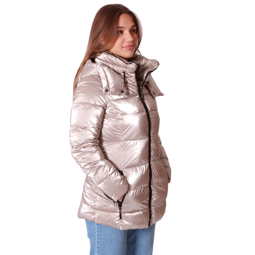 BUGER GIUBBINO PIUMINO CAPPUCCIO GIACCA DONNA GIRL GIUBBOTTO 20310