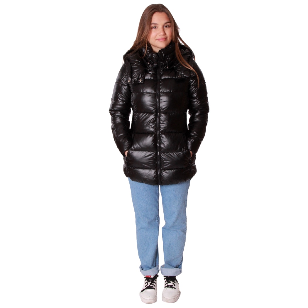 BUGER GIUBBINO PIUMINO CAPPUCCIO GIACCA DONNA GIRL GIUBBOTTO 20310