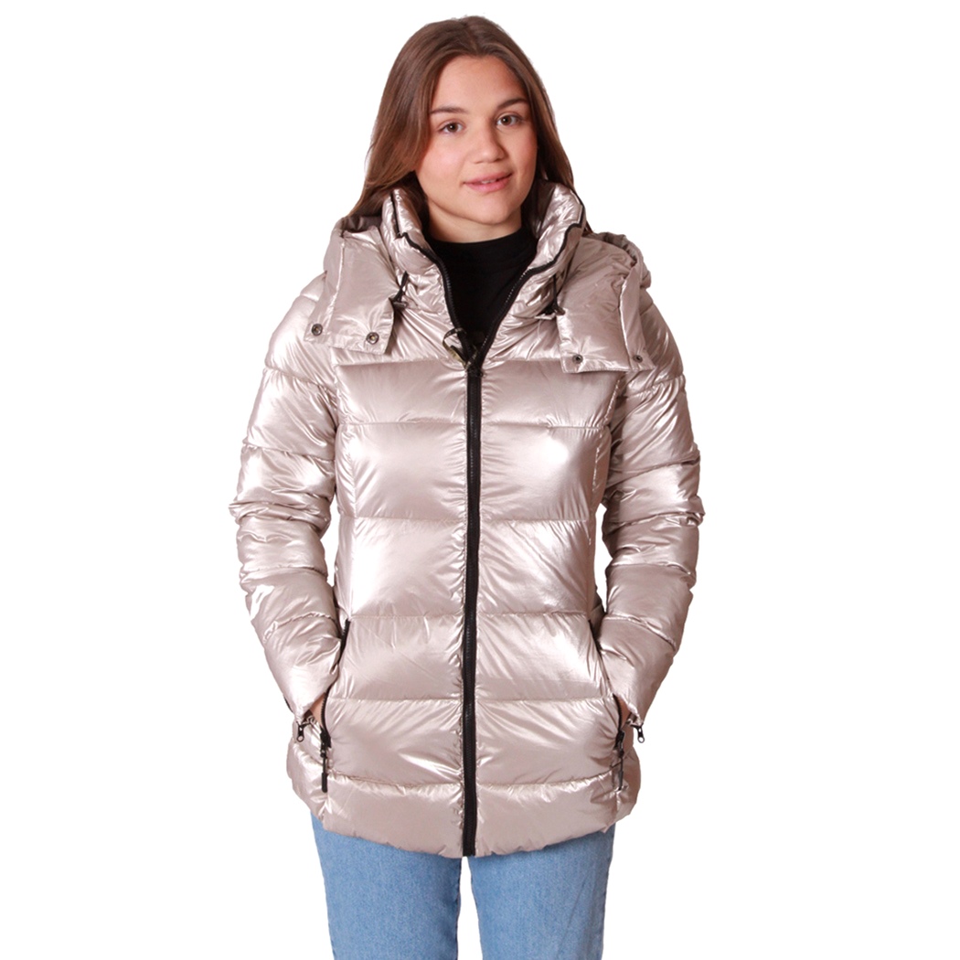 BUGER GIUBBINO PIUMINO CAPPUCCIO GIACCA DONNA GIRL GIUBBOTTO 20310