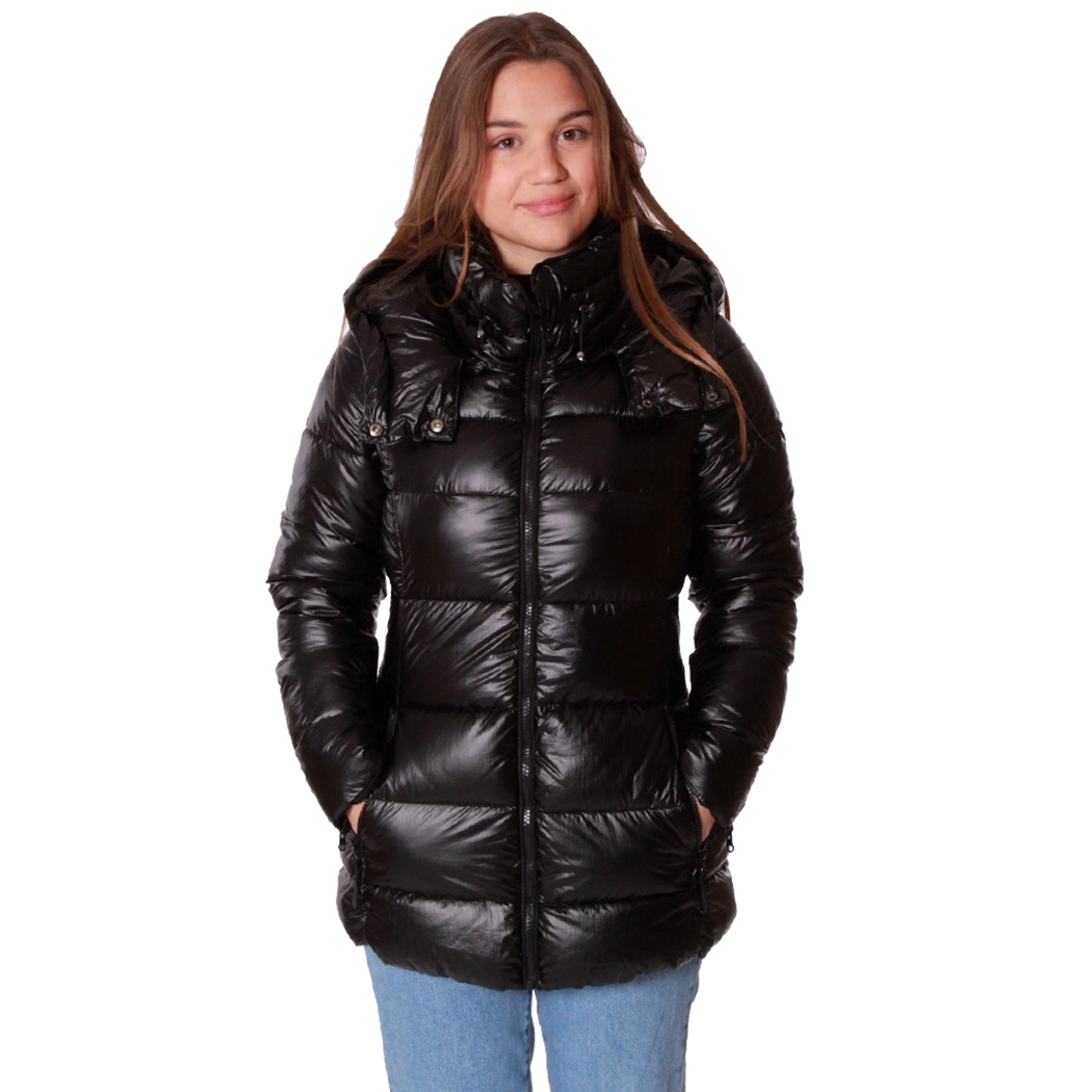 BUGER GIUBBINO PIUMINO CAPPUCCIO GIACCA DONNA GIRL GIUBBOTTO 20310