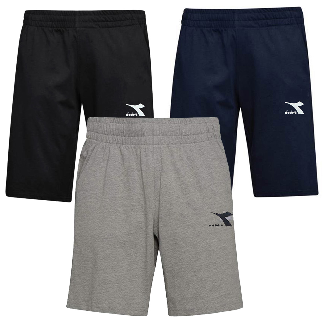 DIADORA BERMUDA CORE PANTALONI COTONE UOMO RAGAZZO BOY SPORT RELAX 102.179486