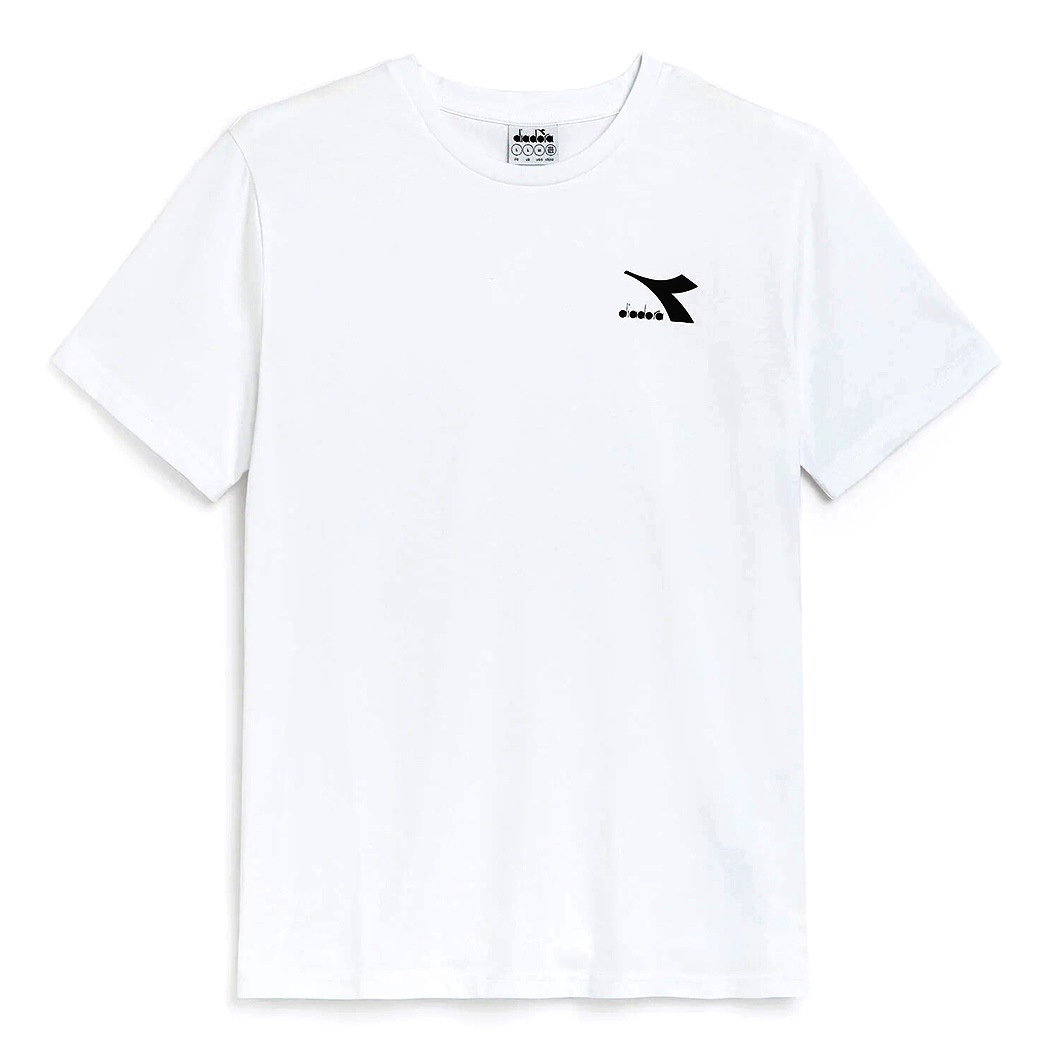DIADORA T-SHIRT SS CORE UOMO MAGLIA COTONE SPORT TINTA UNITA LOGO 102.179485