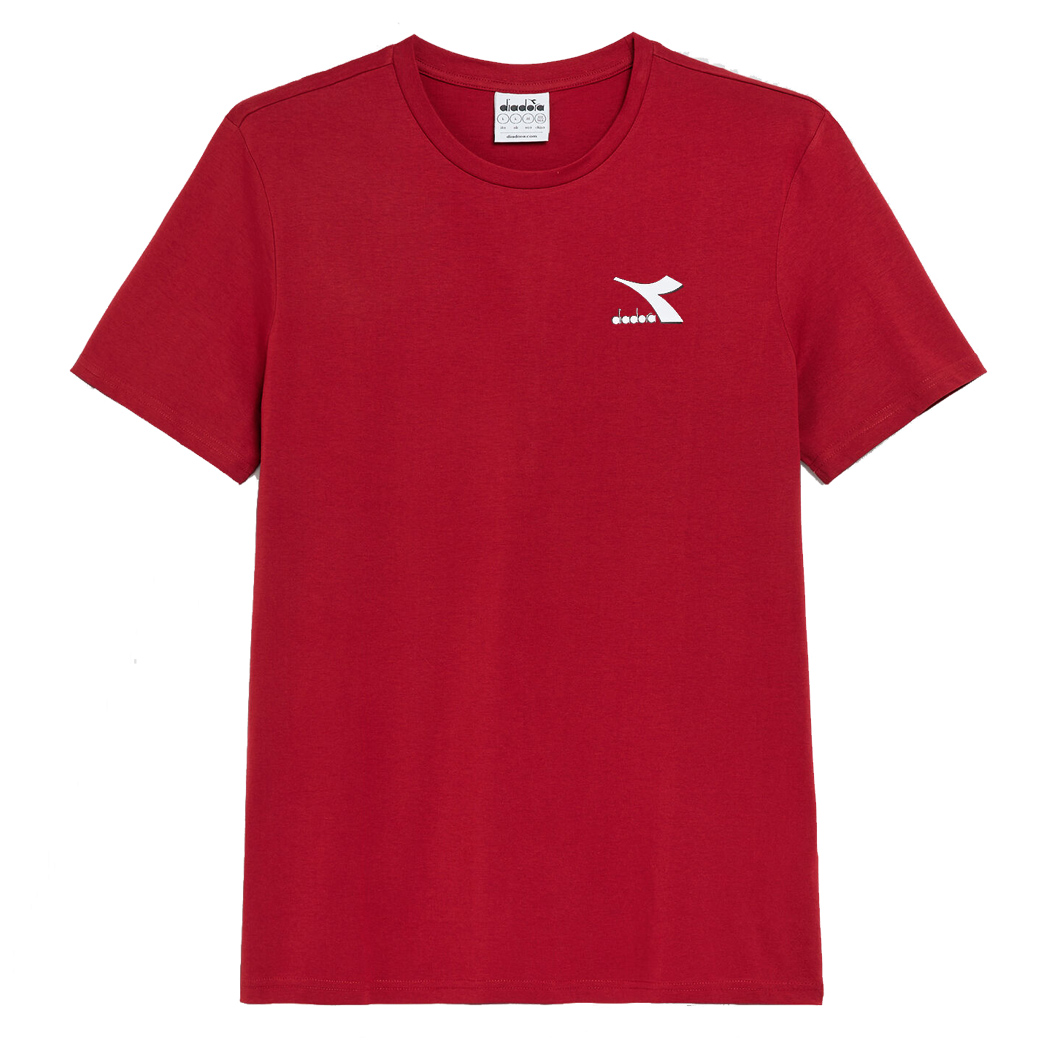 DIADORA T-SHIRT SS CORE UOMO MAGLIA COTONE SPORT TINTA UNITA LOGO 102.179485