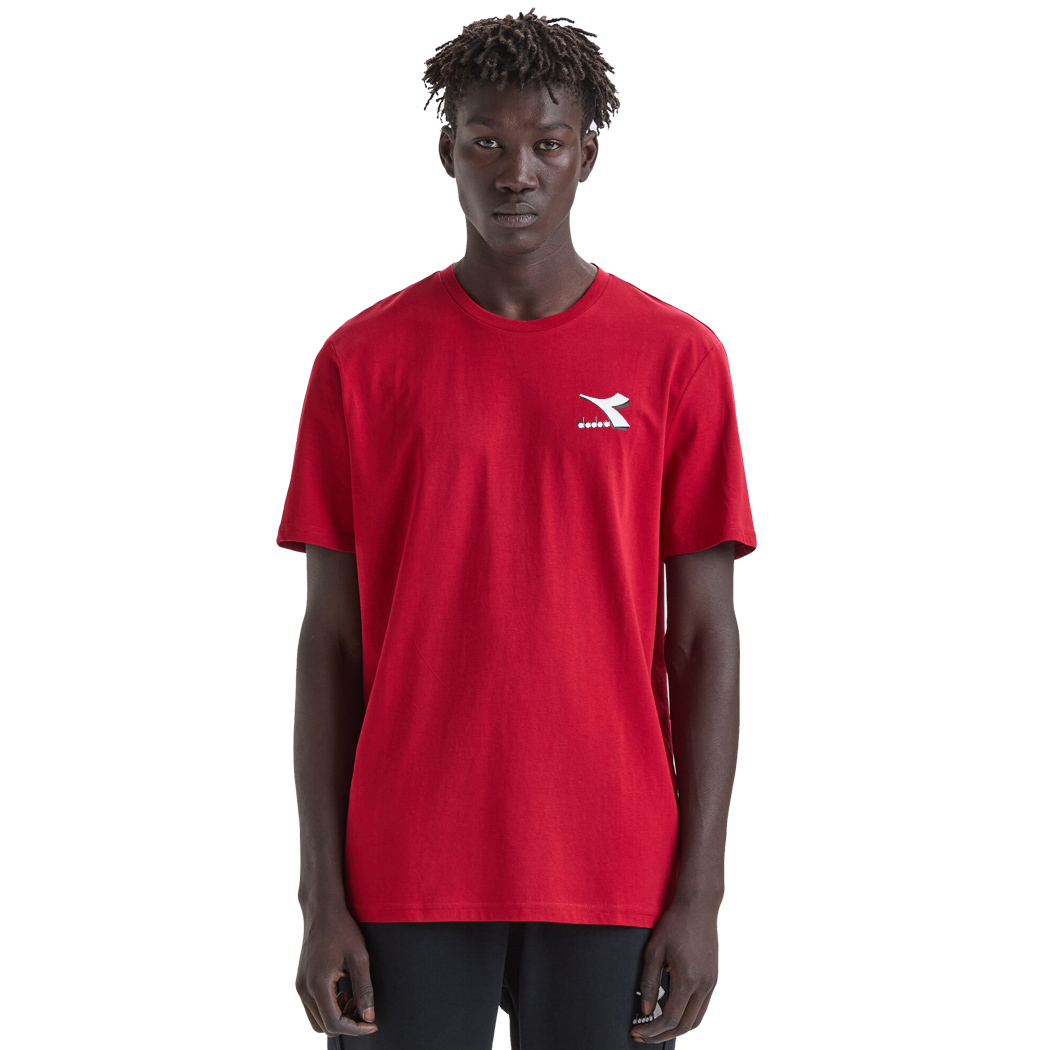 DIADORA T-SHIRT SS CORE UOMO MAGLIA COTONE SPORT TINTA UNITA LOGO 102.179485