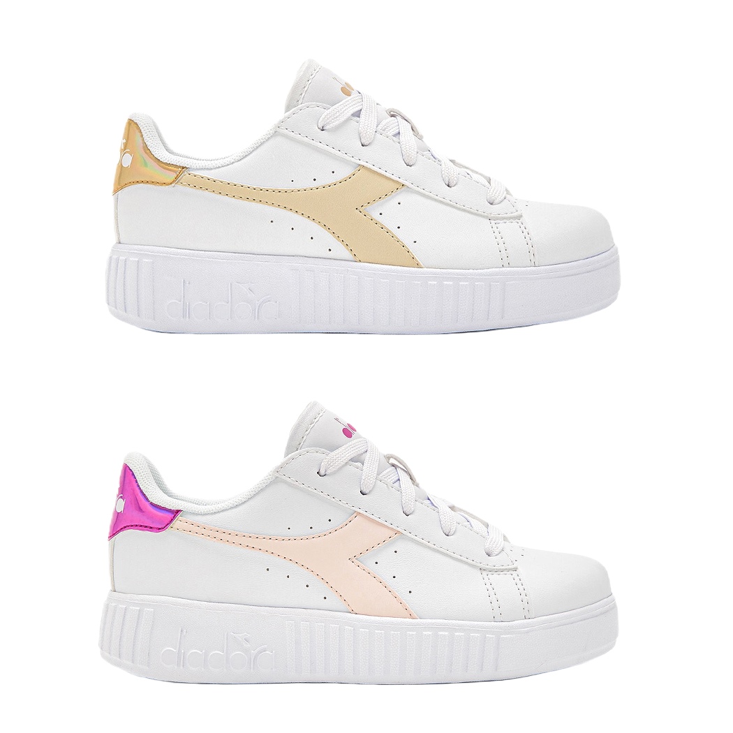 DIADORA GAME STEP PS GIRL SCARPE SNEAKERS BAMBINA LACCI SPORT 101.177377