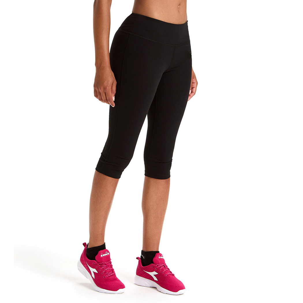 DIADORA L.LEGGINGS 3/4 CORE PANTALONI DONNA COTONE SLIM STRETCH 102.179813