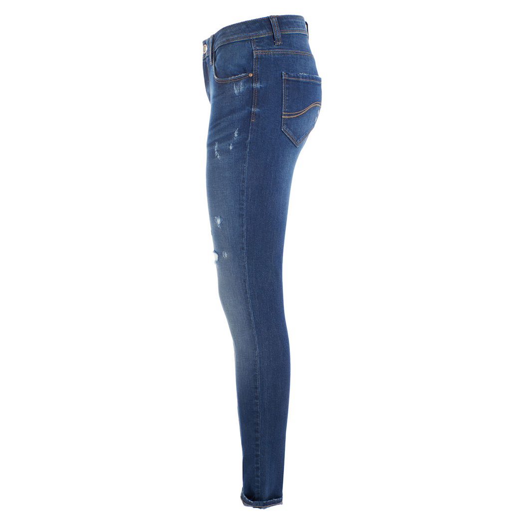 YES ZEE JEANS PANTALONI DONNA PUSH UP SKINNY SLIM FIT 5 TASCHE STRETCH P375/W292