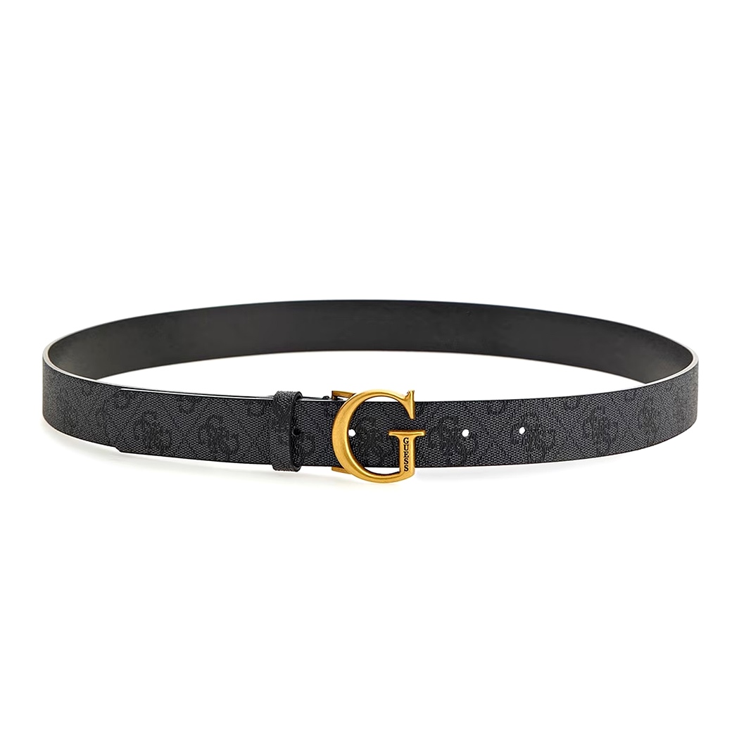 GUESS CINTURA DONNA GINEVRA 4G LOGO MODA FIBBIA ORO BELT CINTA BW7742VIN30