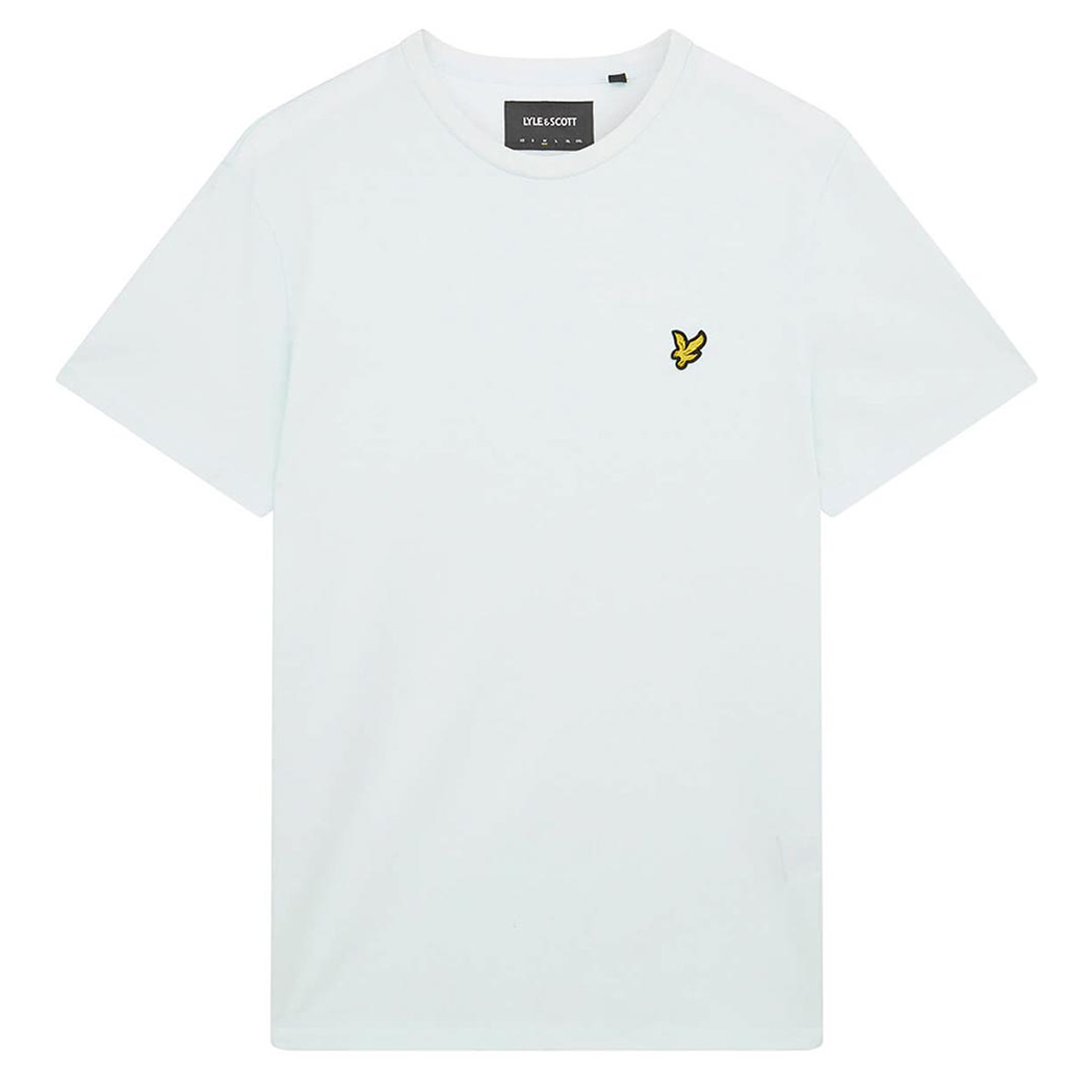 LYLE E SCOTT PLAIN T-SHIRT UOMO LOGO MODA MAGLIA COTONE ESTATE SPORT TS400VOG