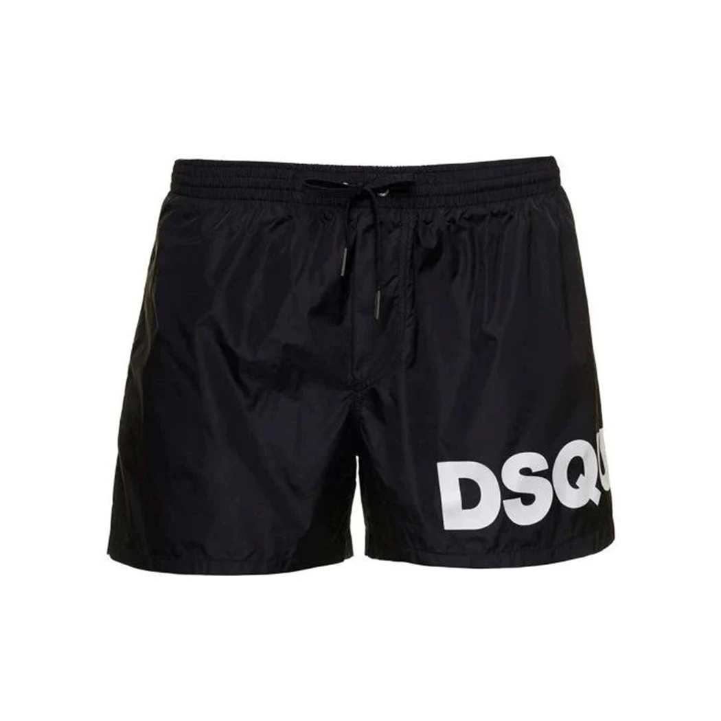 DSQUARED2 COSTUME DA BAGNO UOMO MAXI LOGO BOXER MIDI MARE BEACH D7B5C4690