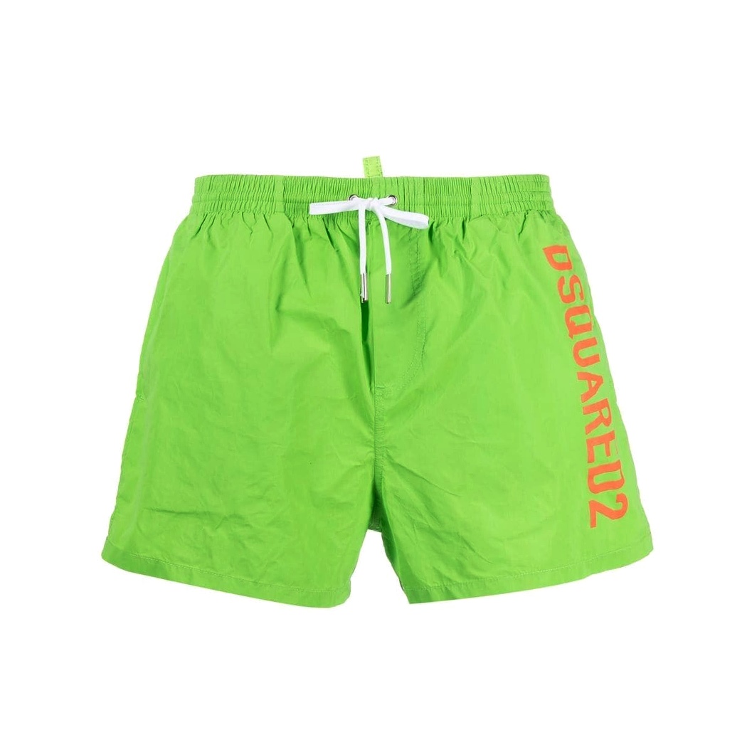 DSQUARED2 COSTUME DA BAGNO UOMO TECHNICOLOR BOXER MIDI MARE BEACH D7B644820