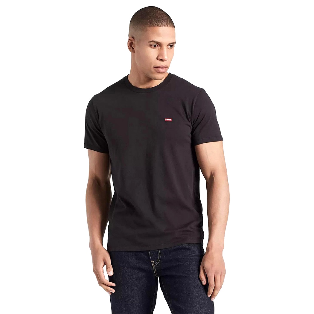 LEVI\'S T-SHIRT UOMO MAN BOY MAGLIA COTONE SPORT MAGLIETTA LOGO CON RICAMO 56605