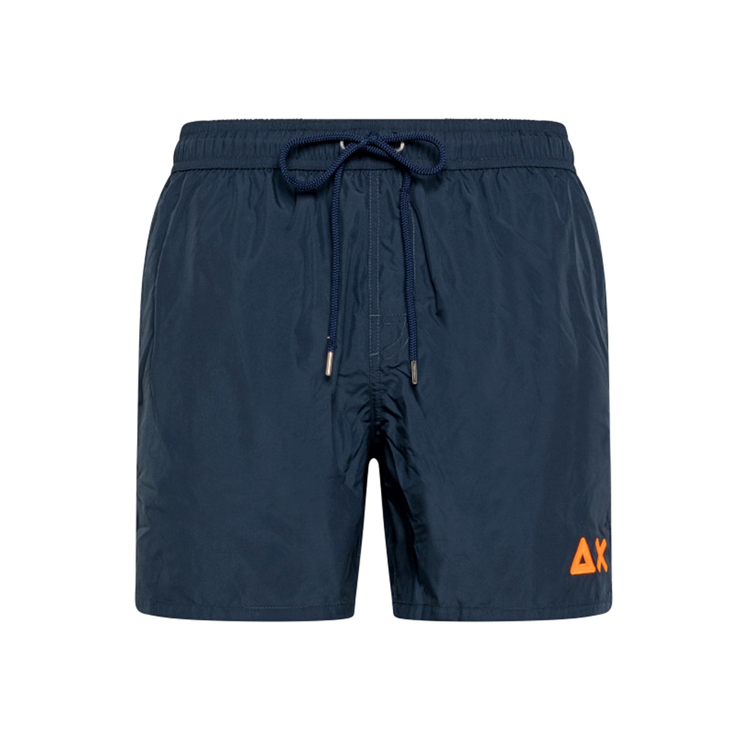 SUN68 BEACH MAN SWIM PANT LOGO FLUO SHORT COSTUME BAGNO UOMO BOXER MIDI H33108