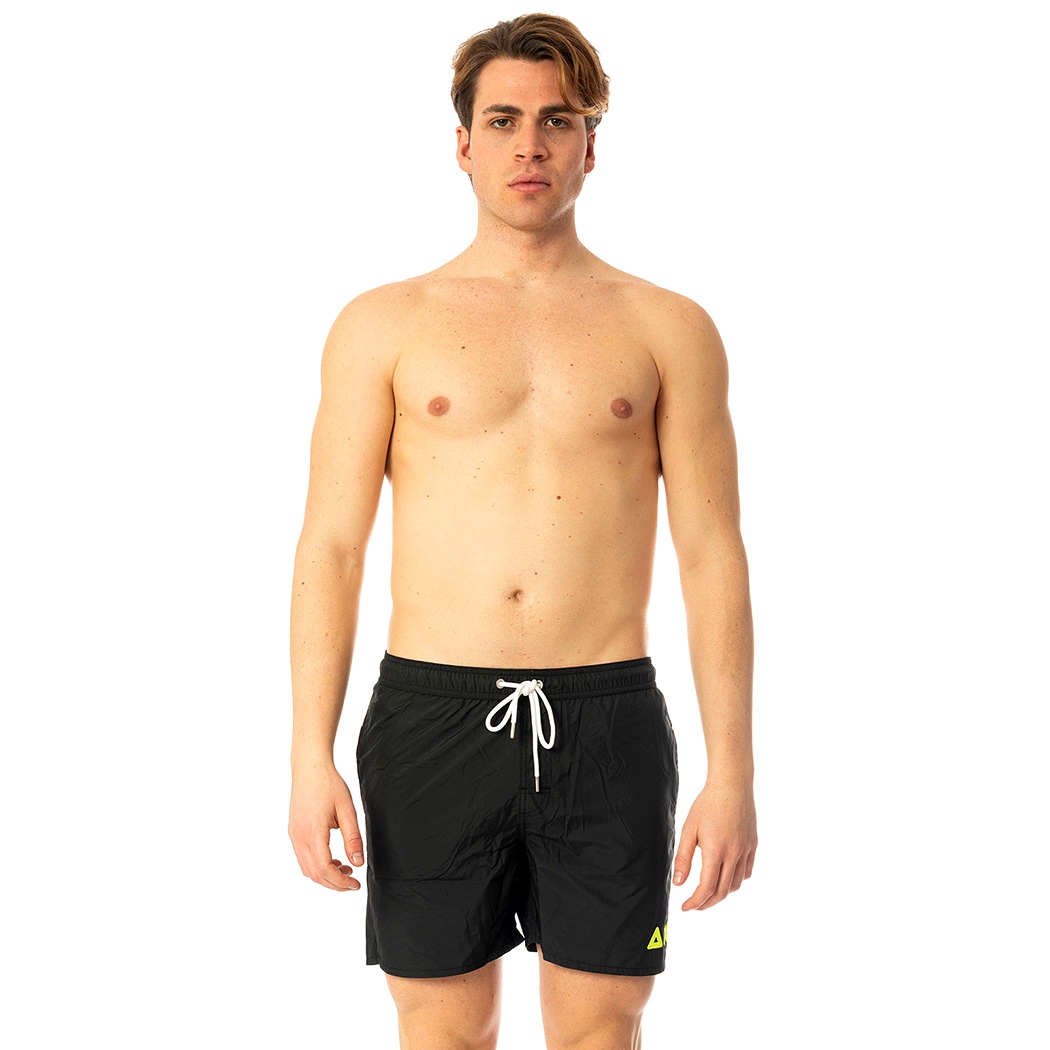 SUN68 BEACH MAN SWIM PANT LOGO FLUO SHORT COSTUME BAGNO UOMO BOXER MIDI H33108