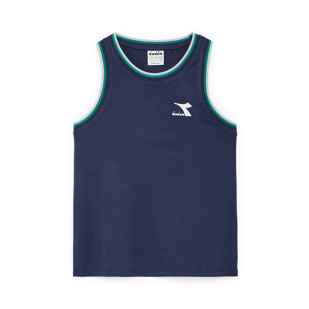 DIADORA L. CANOTTA TOP T-SHIRT TANK TWEENER DONNA GIRL COTONE MAGLIA 102.179324