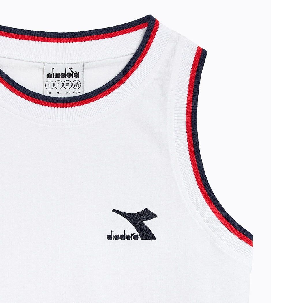 DIADORA L. CANOTTA TOP T-SHIRT TANK TWEENER DONNA GIRL COTONE MAGLIA 102.179324