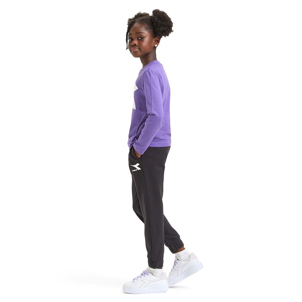 DIADORA JU T-SHIRT LS CORE MAGLIA BAMBINI COTONE MANICHE LUNGHE 102.179982