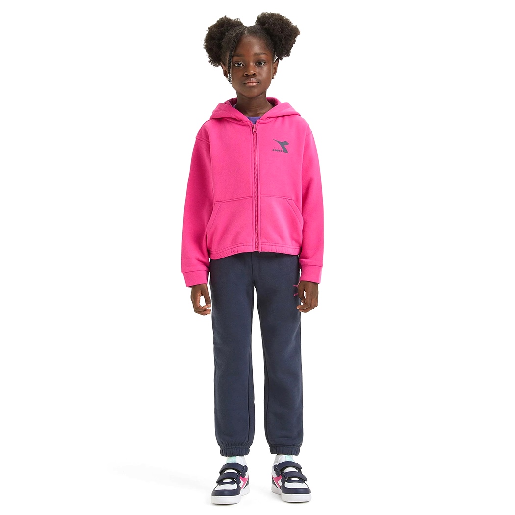 DIADORA JB. TRACKSUIT HD GLOSS TUTA FELPA COMPLETO BAMBINE INVERNALE 102.179885