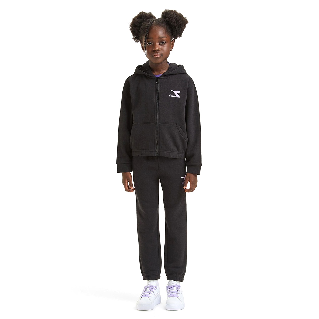 DIADORA JB. TRACKSUIT HD GLOSS TUTA FELPA COMPLETO BAMBINE INVERNALE 102.179885