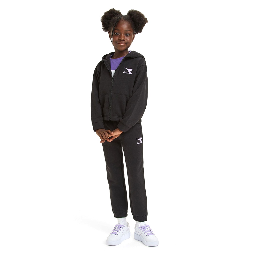 DIADORA JB. TRACKSUIT HD GLOSS TUTA FELPA COMPLETO BAMBINE INVERNALE 102.179885