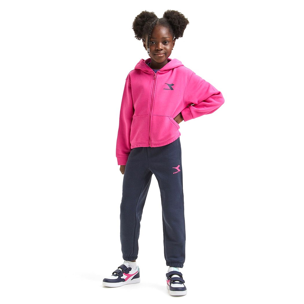 DIADORA JB. TRACKSUIT HD GLOSS TUTA FELPA COMPLETO BAMBINE INVERNALE 102.179885