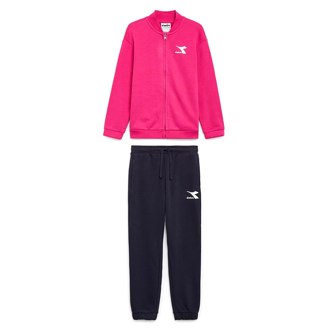 DIADORA JU. TRACKSUIT FZ CORE TUTA FELPA COMPLETO BAMBINI INVERNALE 102.179863