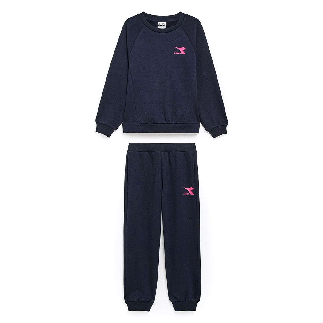 DIADORA JB. TRACKSUIT HD GLOSS TUTA FELPA COMPLETO BAMBINE INVERNALE 102.179867