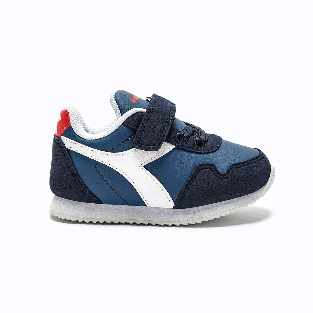 DIADORA SIMPLE RUN TD SCARPE SNEAKERS BAMBINO BAMBINA STRAPPO SPORT 101.179735