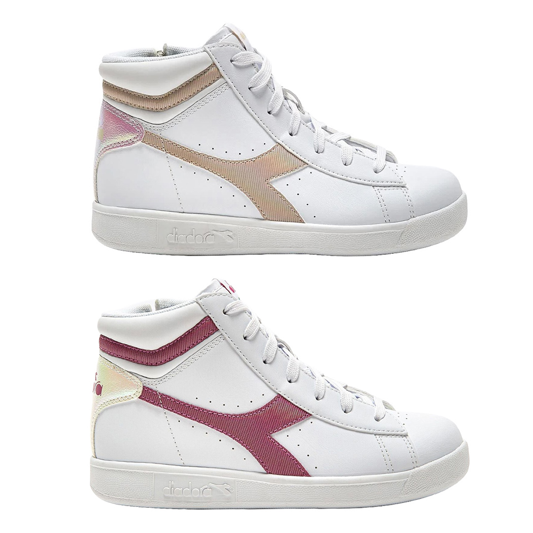 DIADORA GAME P HIGH GIRL GS SCARPE DONNA SNEAKERS SPORT CALCIO 101.176725