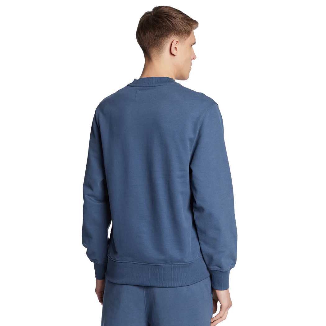 CALVIN KLEIN FELPA UOMO FRENCH TERRY CON MONOGRAMMA DI TAGLIO RELAXED J30J322534