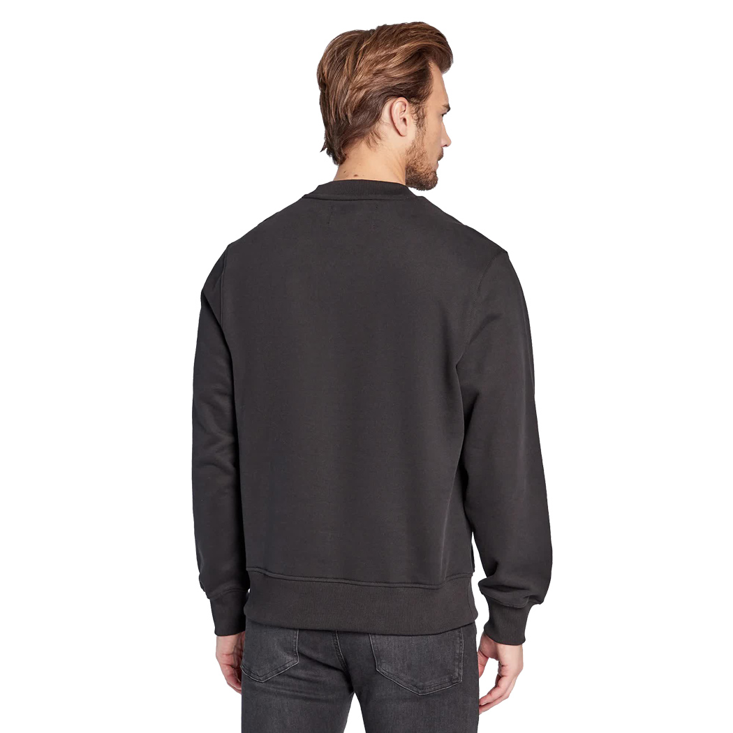 CALVIN KLEIN FELPA UOMO FRENCH TERRY CON MONOGRAMMA DI TAGLIO RELAXED J30J322534