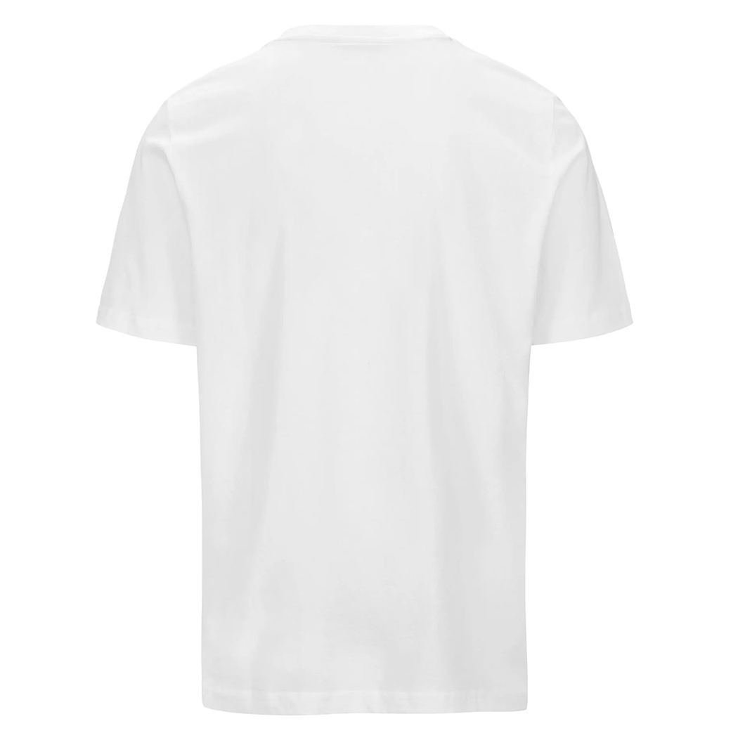 KAPPA CAFERS T-SHIRT UOMO MAGLIA COTONE JERSEY SPORT REGULAR FIT LOGO 304J150