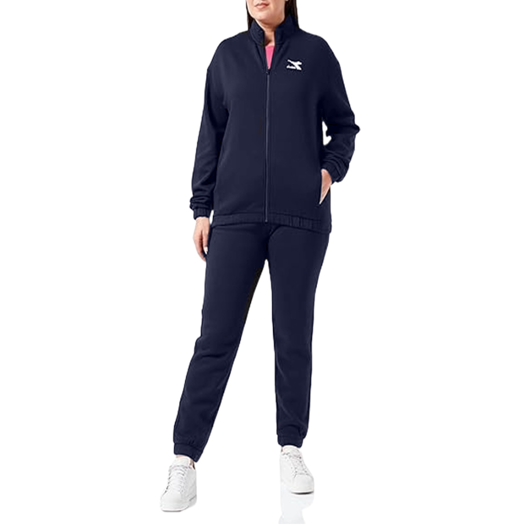 DIADORA L.TRACKSUIT FZ CORE TUTA DONNA INVERNALE ZIP FELPA PANTALONI 102.179886