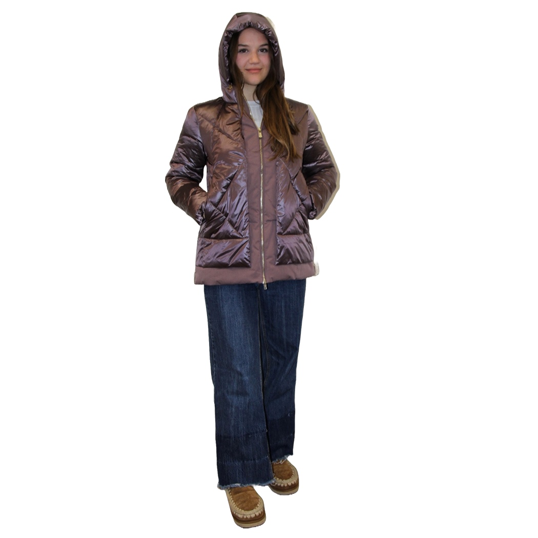 YES-ZEE GIUBBOTTO DONNA GIUBBINO GIACCA TRAPUNTATO FINTO GILET ZIP O008/O100